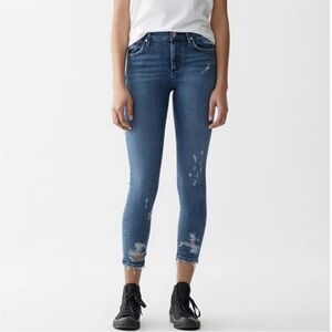AGOLDE Sophie Distressed Skinny Jeans